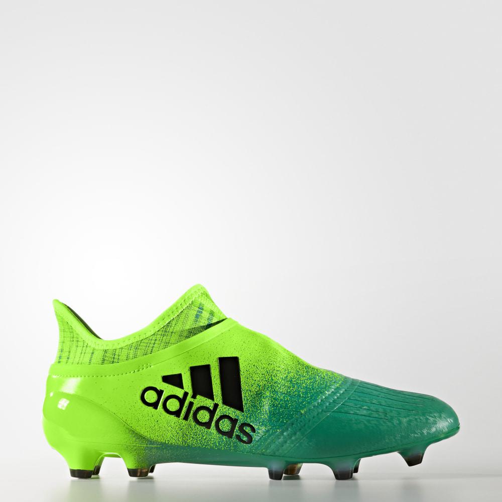 Ghete Fotbal Adidas X 16+ Purechaos Firm Ground Barbati Romania - Verzi/Negrii BB1075